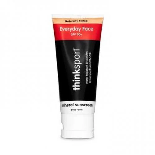 thinksport Everyday Face Mineral Sunscreen Lotion Naturally Tinted