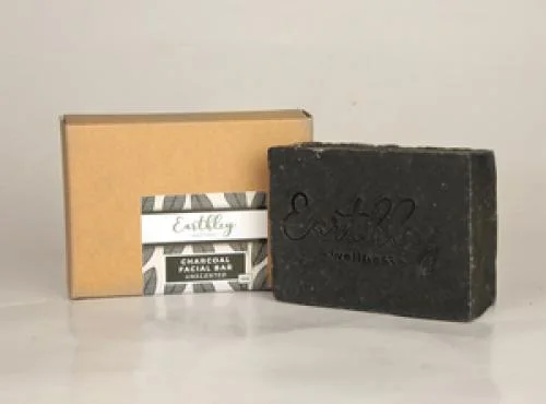 Xà phòng Earthley Charcoal Facial Bar Unscented