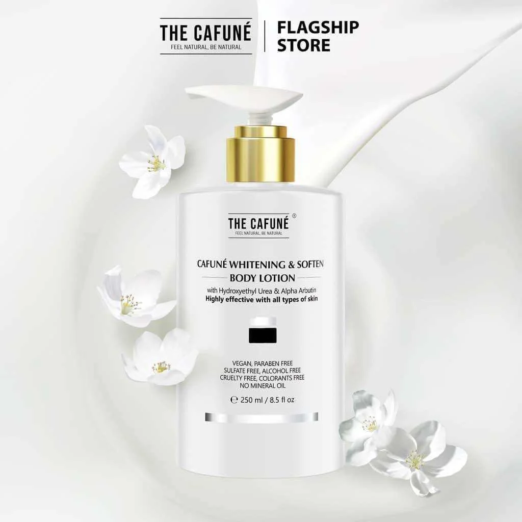 The Cafuné Whitening & Soften Body Lotion