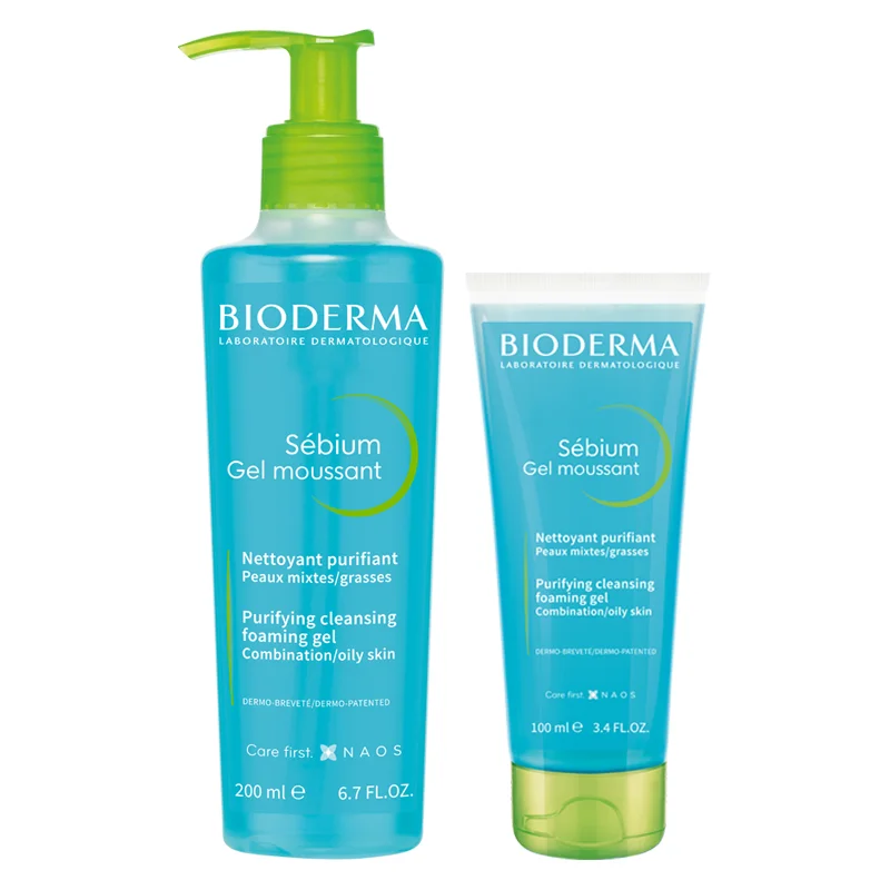 Rửa mặt tạo bọt Bioderma Sébium Gel Moussant PURIFYING CLEANSING FOAMING GEL