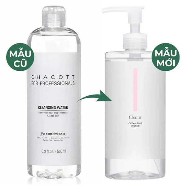 Chacott For Professional Cleansing Water