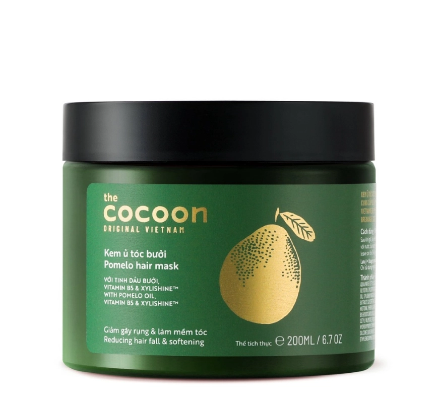 Kem ủ tóc bưởi the cocoon Pelome hair mark