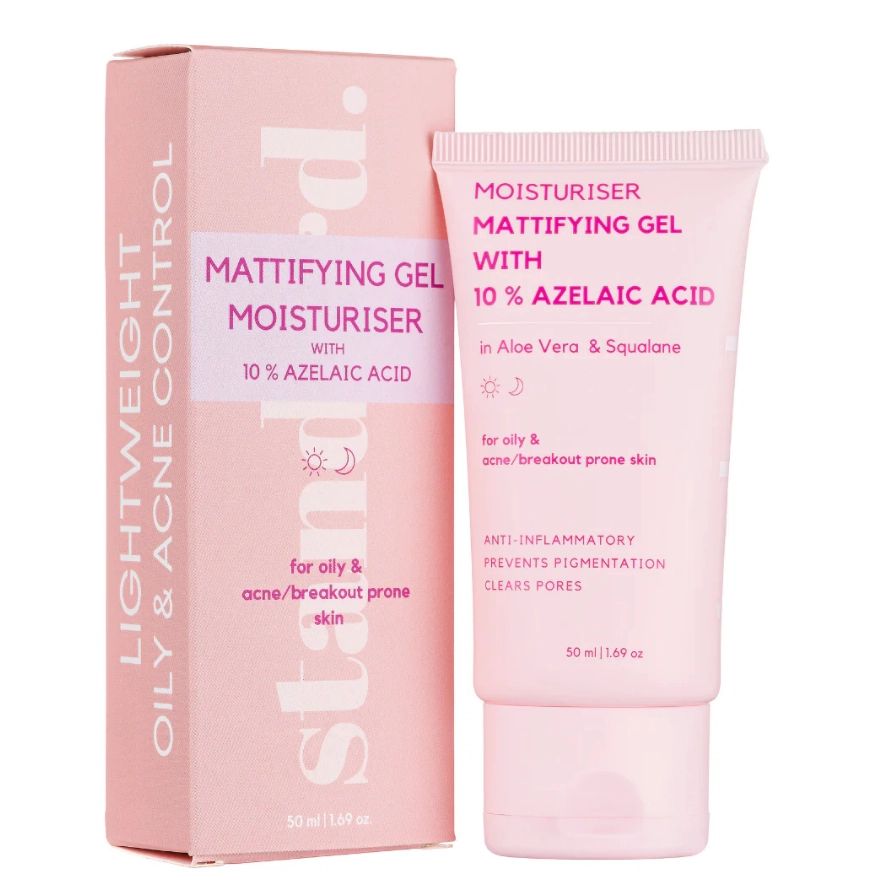 Standard Beauty Mattifying Gel Moisturiser With 10% Azelaic Acid