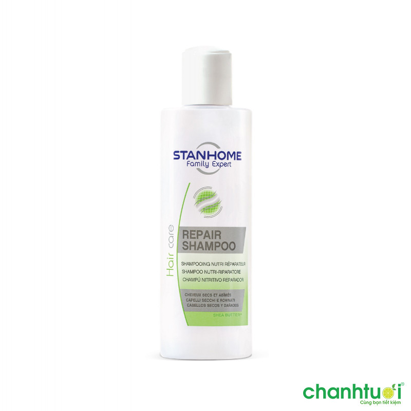 Dầu gội cho tóc khô, hư tổn, uốn duỗi nhuộm REPAIR SHAMPOO STANHOME 200ML