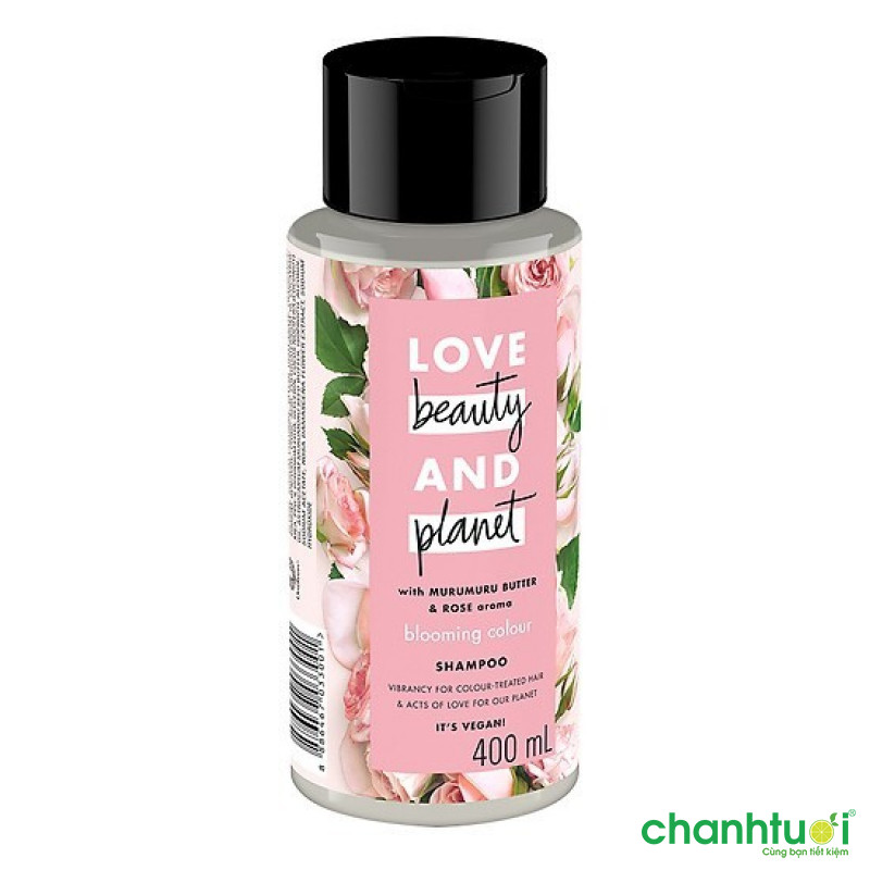 ầu gội giúp màu tóc nhuộm thêm rực rỡ Love Beauty And Planet Blooming Colour