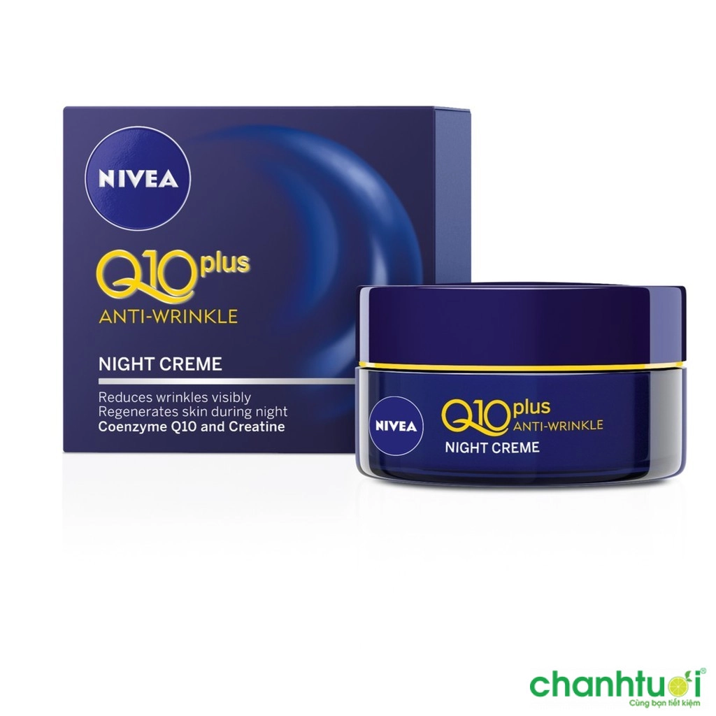 Kem dưỡng đêm chống lão hóa NIVEA Q10 Power (50ml)