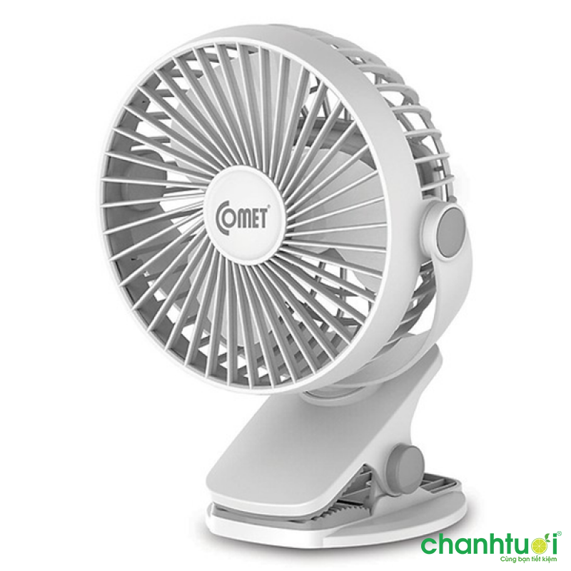 Quạt mini kẹp bàn Comet