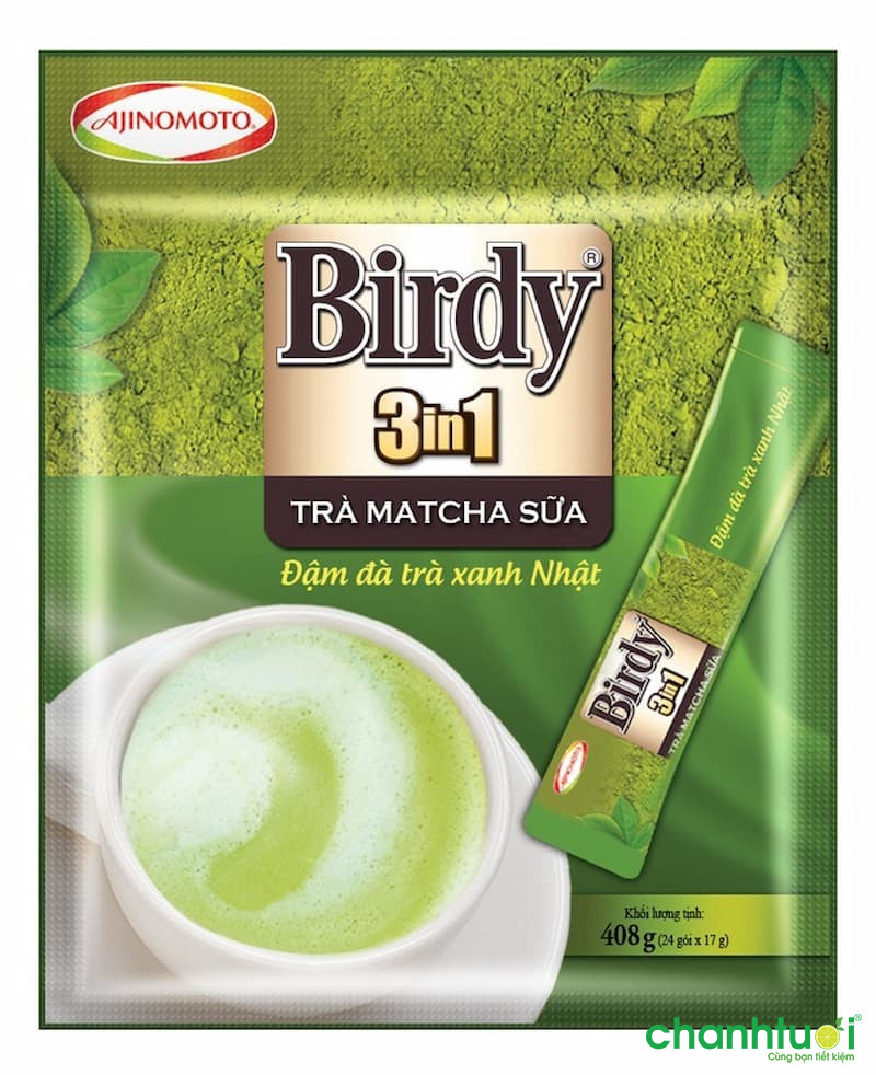 Trà sữa hòa tan Birdy 3 in1