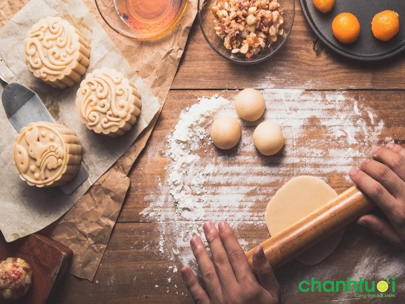 Cách làm bánh trung thu nướng đơn giản