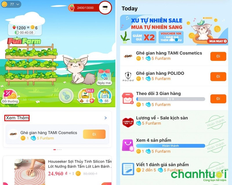 Cách sử dụng xu trên Lazada