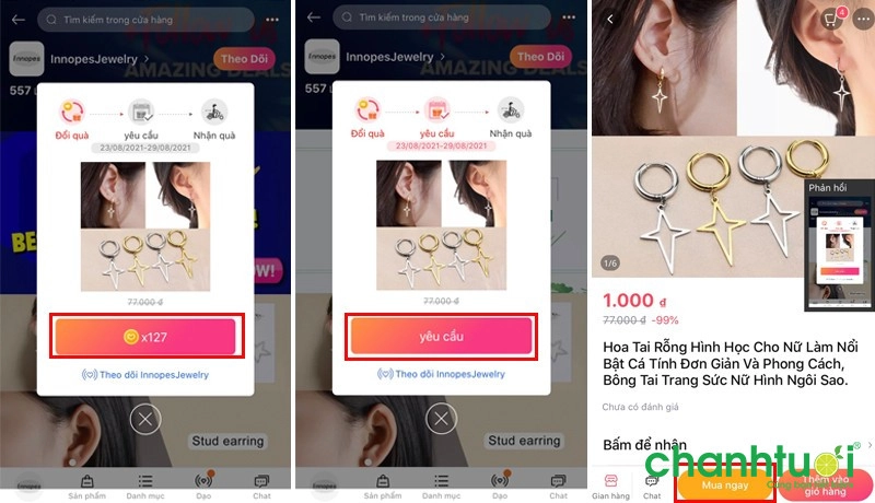 Cách sử dụng xu trên Lazada