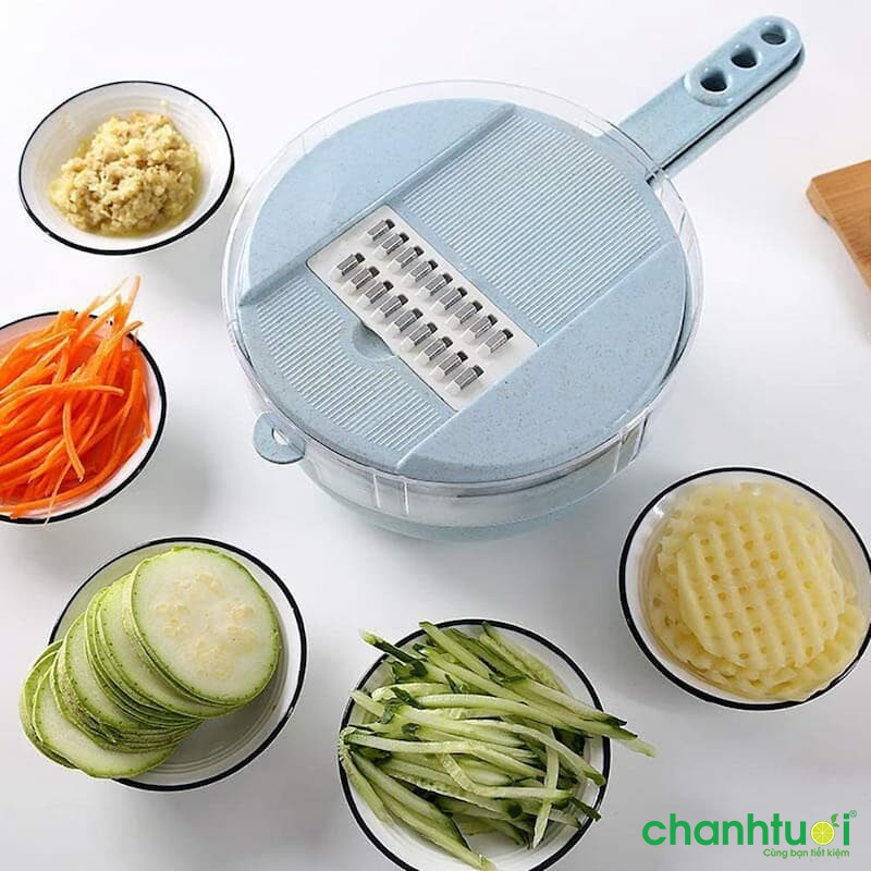 Dụng Cụ Bào Sợi Củ Quả ANAEAT Đa Năng 8 Trong 1