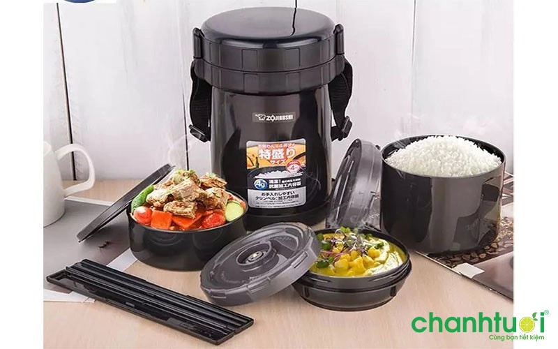 Zojirushi thermal lunch box ZOCM-SL-GH18-BA