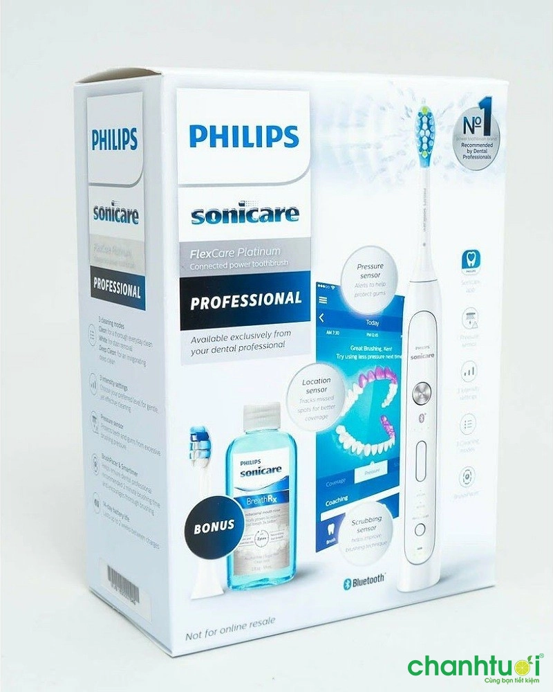 Bàn chải đánh răng điện Philips Sonicare Flexcare Platinum