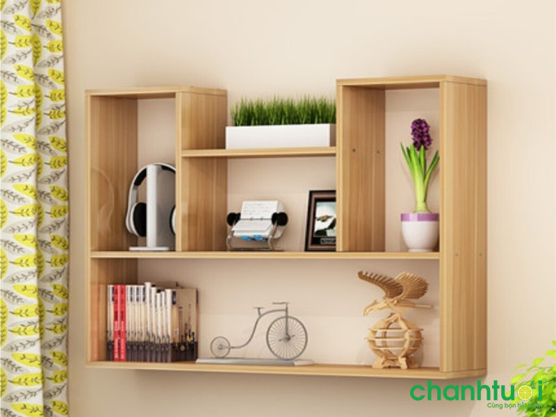 Kệ sách treo tường đa năng hình chữ U