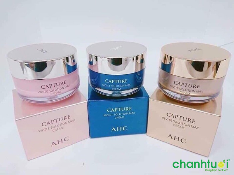 Kem dưỡng trắng da AHC Capture Solution Max Cream