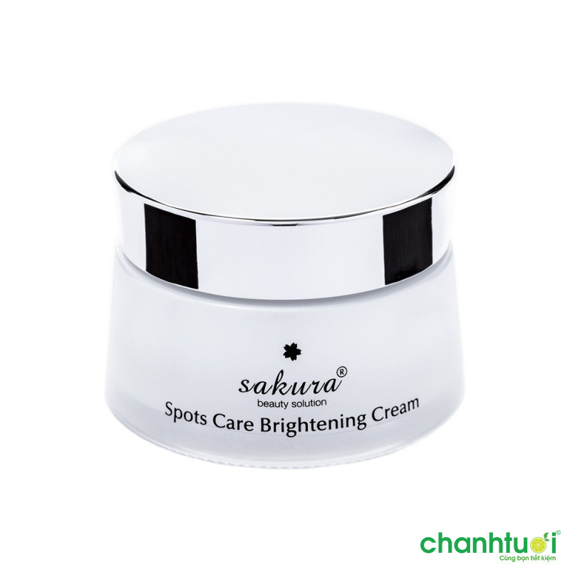 Kem Dưỡng Trắng Sakura Spots Care Brightening Cream