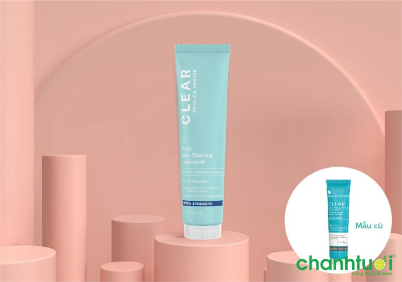 Kem trị mụn lưng Paula's Choice Clear Extra Strength Daily Skin Clearing Treatment With 5% Benzoyl Peroxide