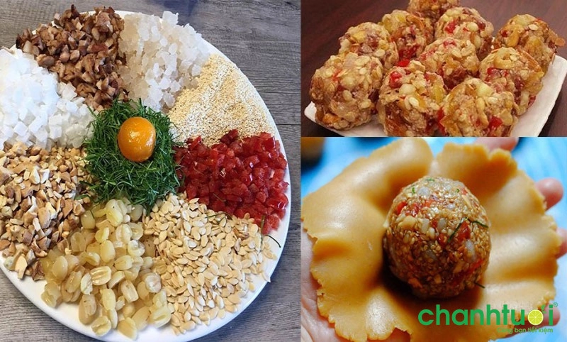 Nguyên liệu làm bánh Trung thu
