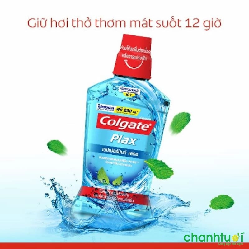 Nước súc miệng Colgate Plax hương bạc hà