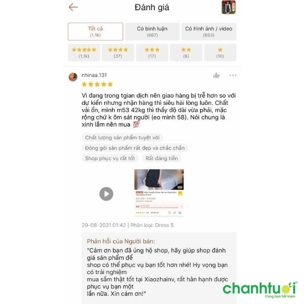 Cửa hàng quốc tế nổi tiếng trên Shopee