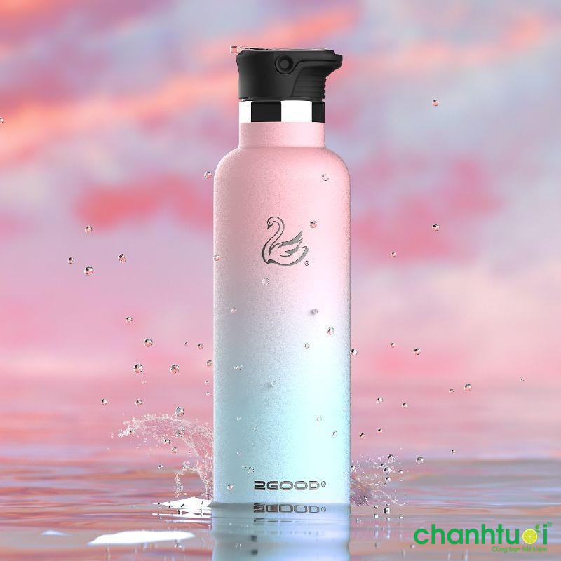 Bình Giữ Nhiệt 2GOOD FLASK Standard Mouth SM-02 StrawLid