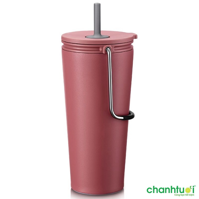 Lock & Lock Bucket Tumbler có ống hút