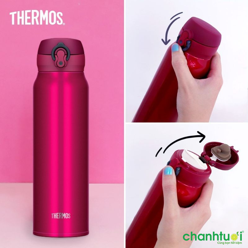 Bình giữ nhiệt Thermos nút bấm 500ml