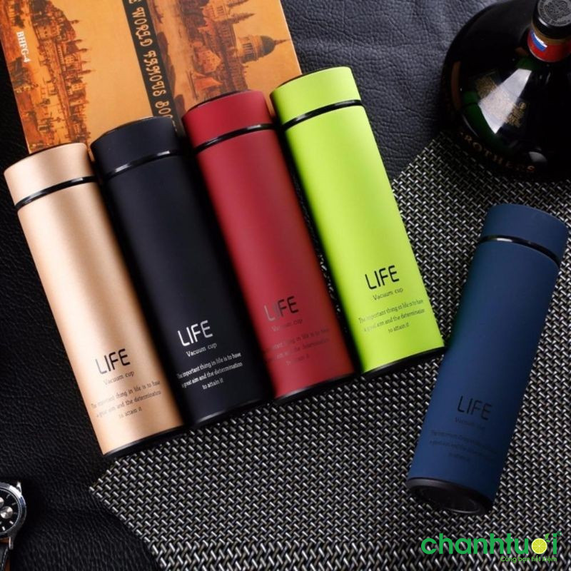 Bình giữ nhiệt cao cấp 3 lớp Life Flask 450ml