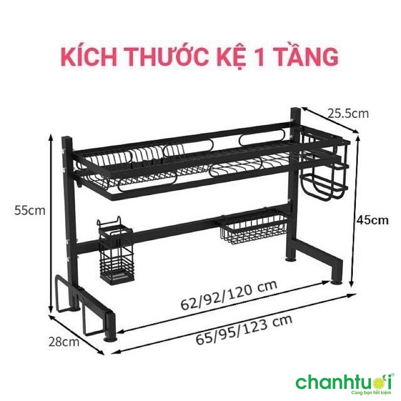 Kệ Chén Bát Nhà Bếp Đa Năng 1 Tầng SENNAI