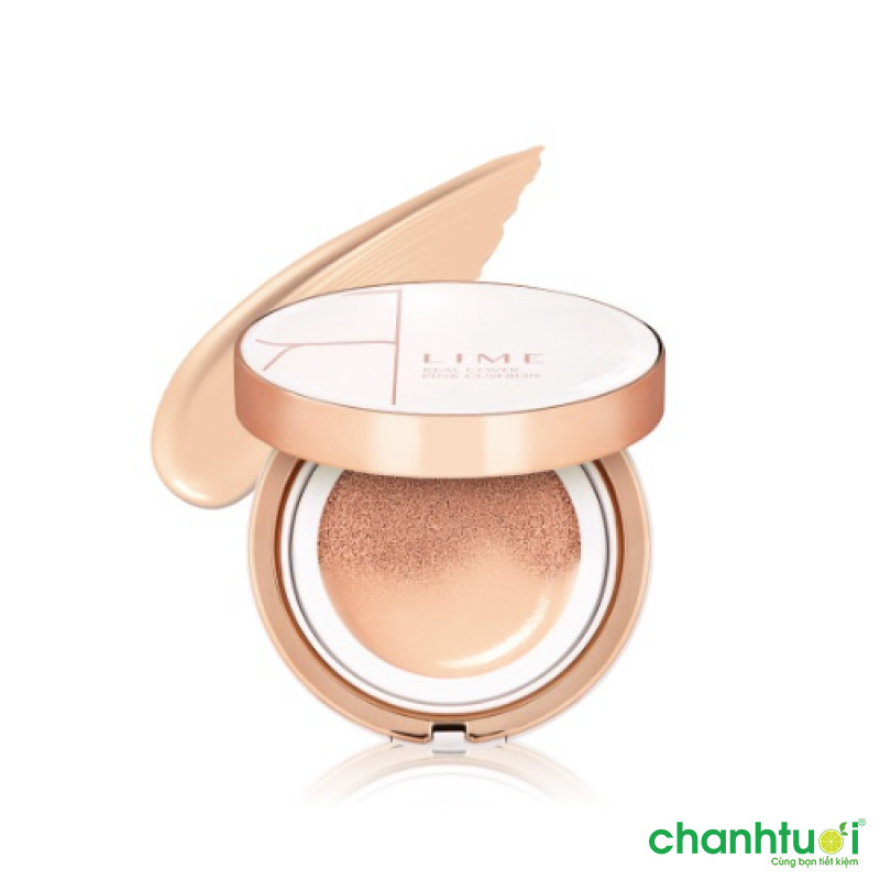 Phấn Nước Kiềm Dầu Lime Real Cover Pink Cushion SPF50+ PA+++