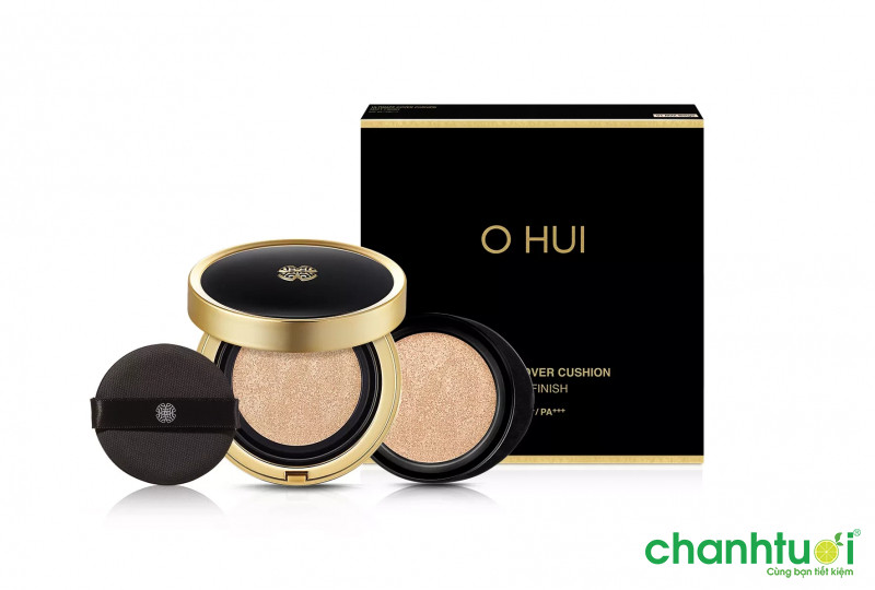 Phấn nước che khuyết điểm kiềm dầu OHUI Ultimate Cover Cushion Matt Finish SPF50+ PA+++