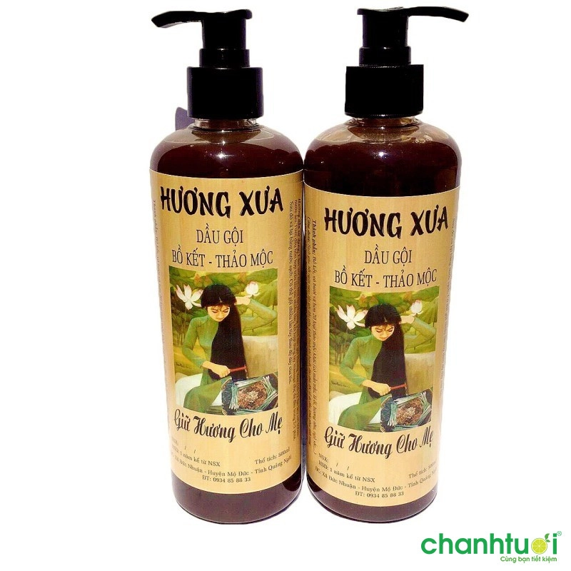 Dầu gội bồ kết Hương Xưa