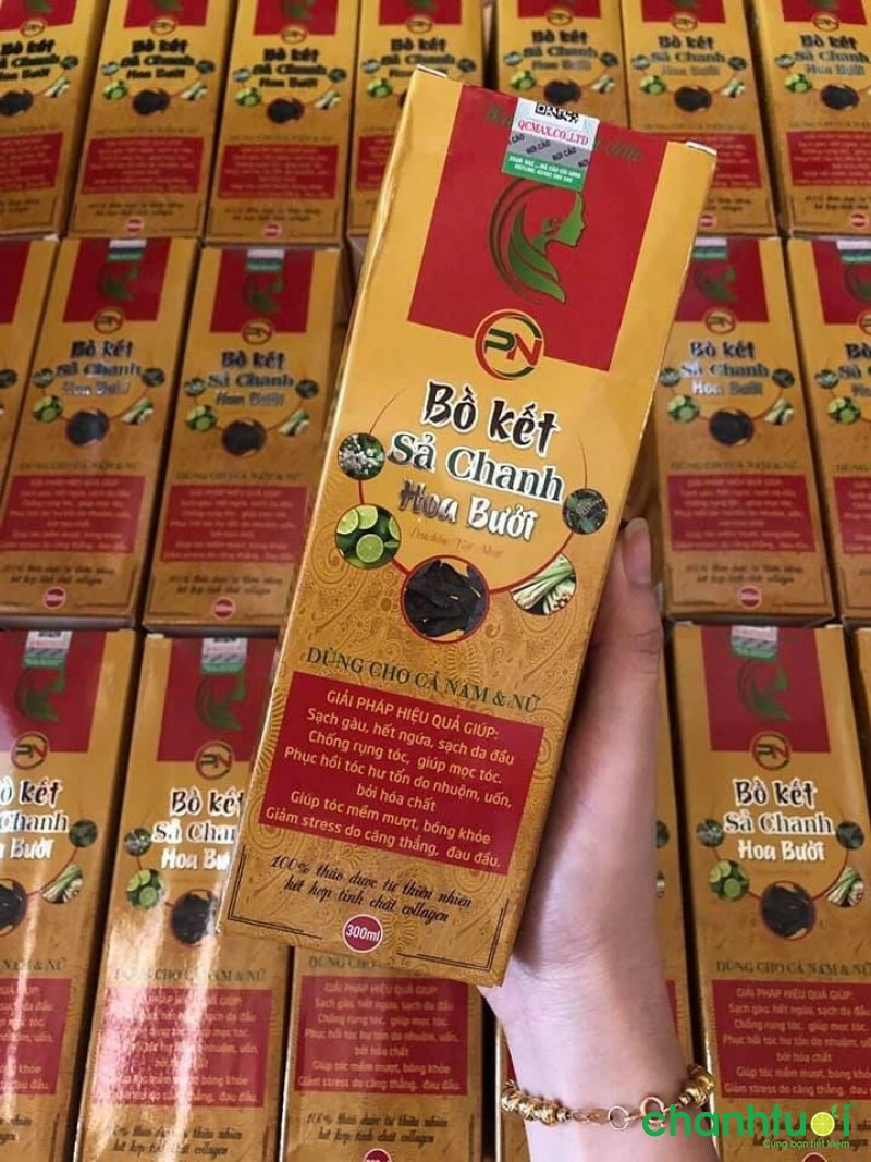 Dầu Gội Bồ Kết Sả Chanh Hoa Bưởi Hà Thủ Ô