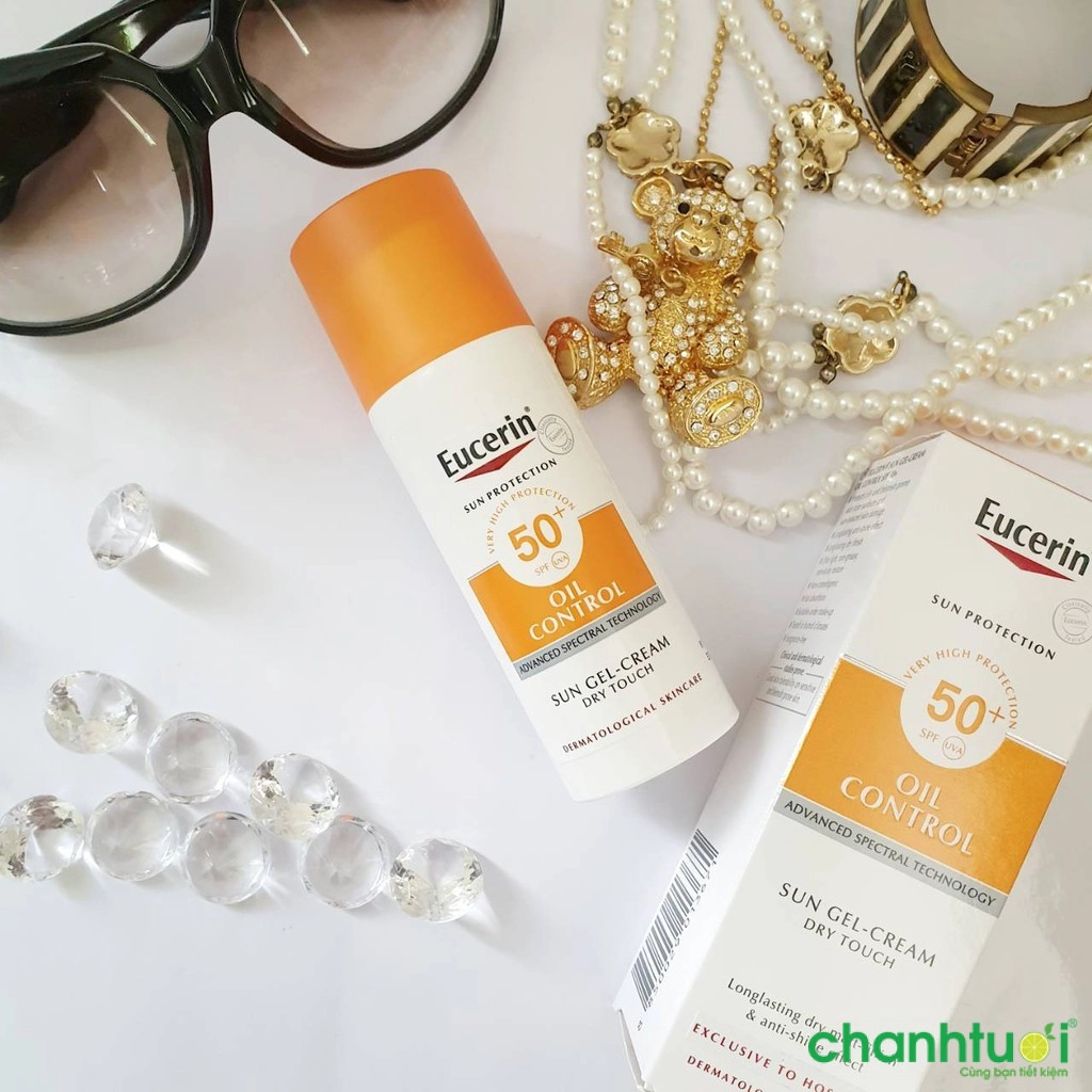 Kem chống nắng Eucerin Sun Gel-Creme Oil Control Dry Touch