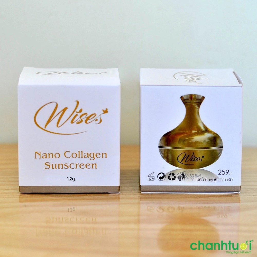 Kem Chống Nắng Wise Nano Collagen Sunscreen Thái Lan