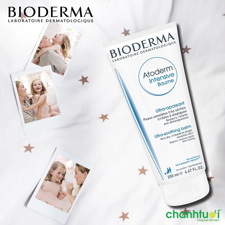 Kem dưỡng ẩm chuyên sâu cho da rất khô Bioderma Atoderm Intensive Baume