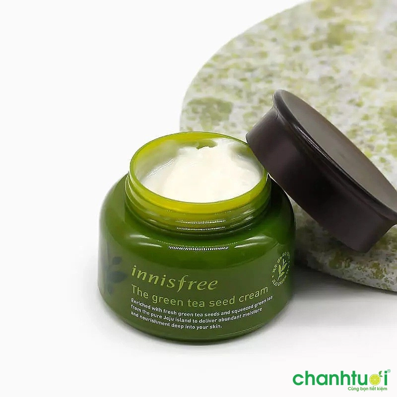 Kem hạt trà xanh Innisfree