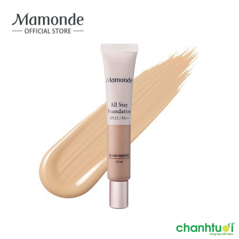 Kem nền Mamonde All Stay Foundation SPF 25 PA ++