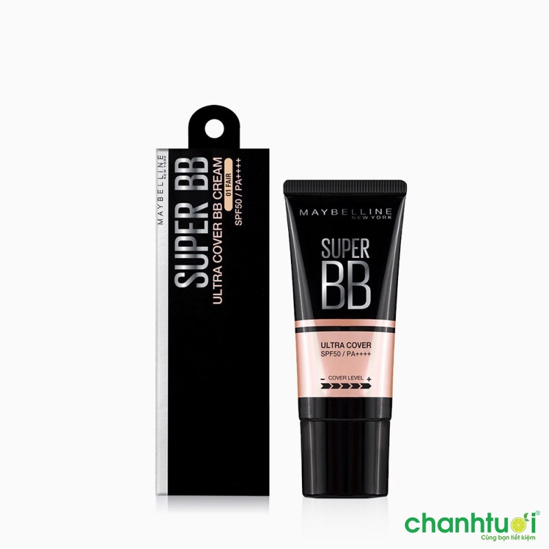 Kem nền Maybelline Super BB Ultra Cream Cover SPF50 PA