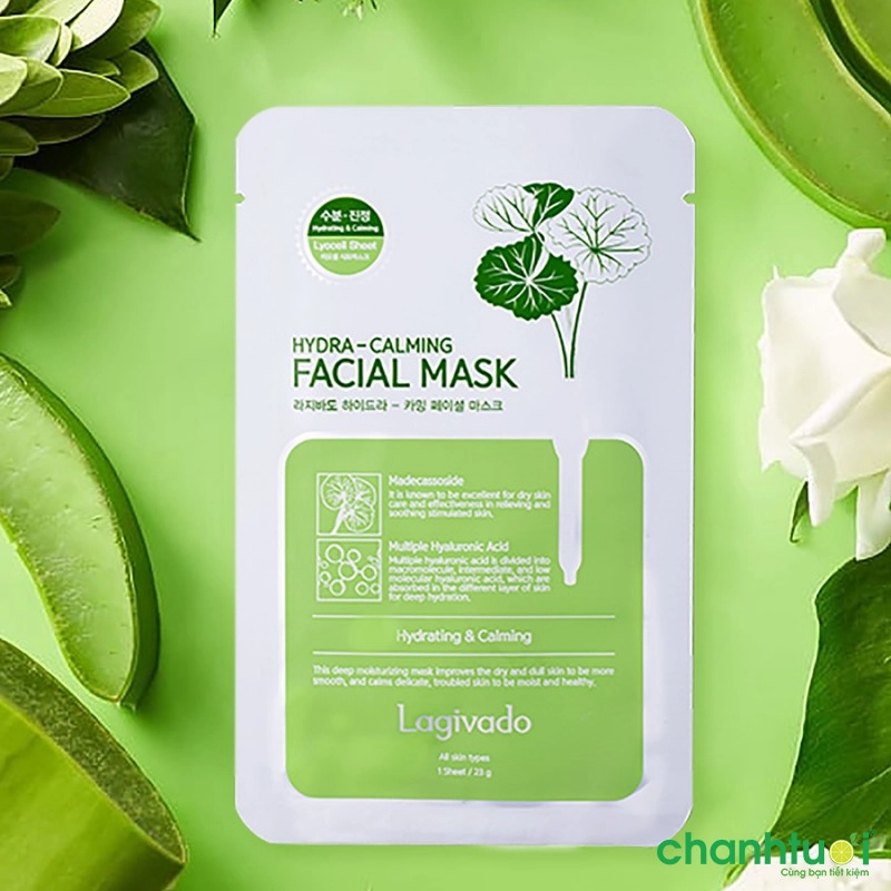 Mặt nạ Hàn Quốc Lagivado Hydra Calming Facial Mask
