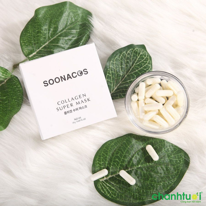 Mặt nạ nén Soonacos Collagen Super Mask