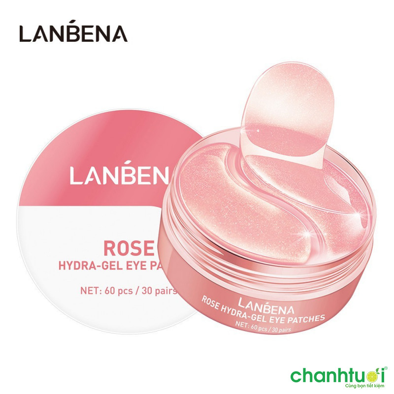 Mặt nạ LANBENA collagen hoa hồng chống nếp nhăn cho mắt