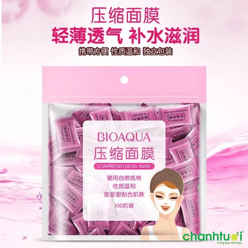 Mặt nạ nén viên Bioaqua