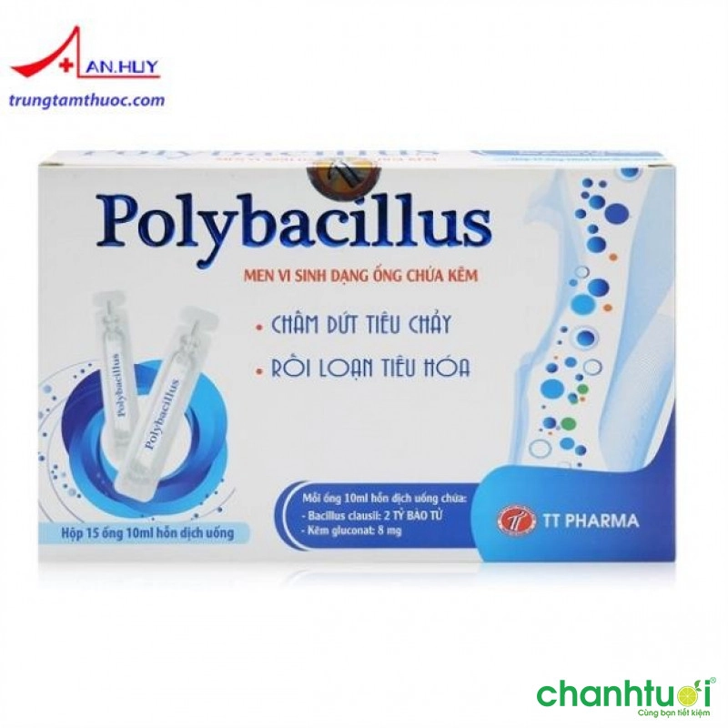 Men vi sinh chứa kẽm Polybacillus dành cho trẻ có vấn đề về tiêu hóa
