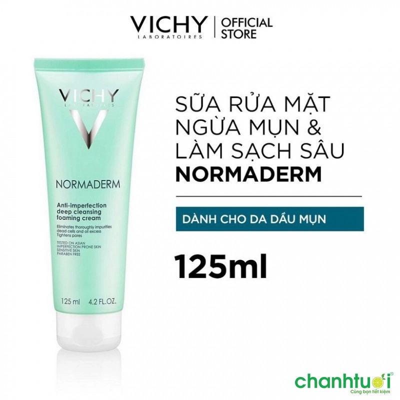 Sữa rửa mặt Vichy-NORMADERM ANTI