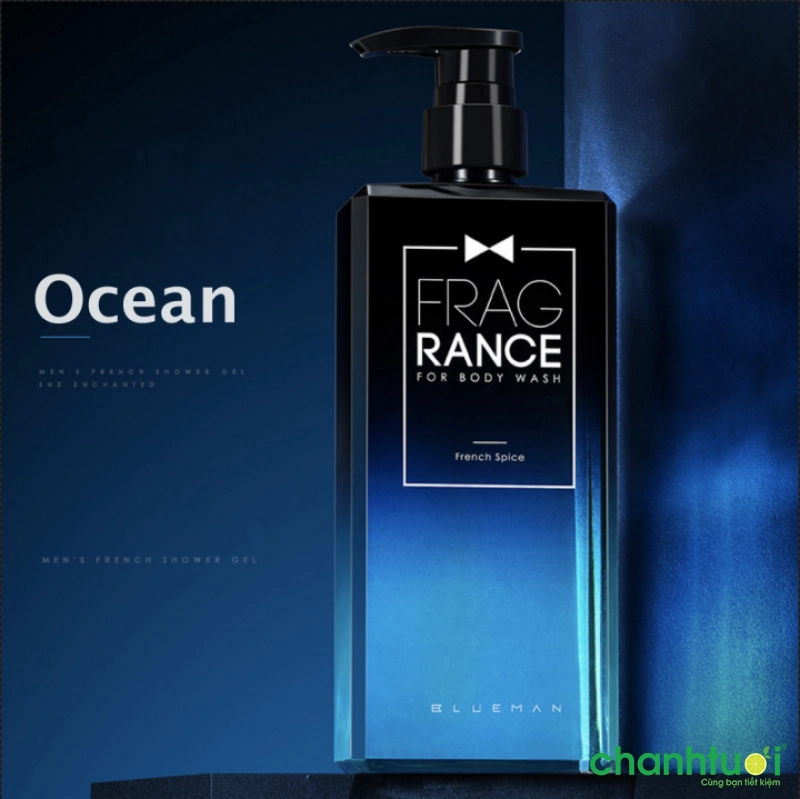 BLUEMAN Sữa tắm dành cho nam giới Ocean