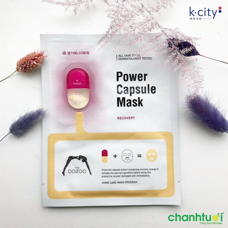 Mặt nạ THE OOZOO Power Capsule Mask - Recovery