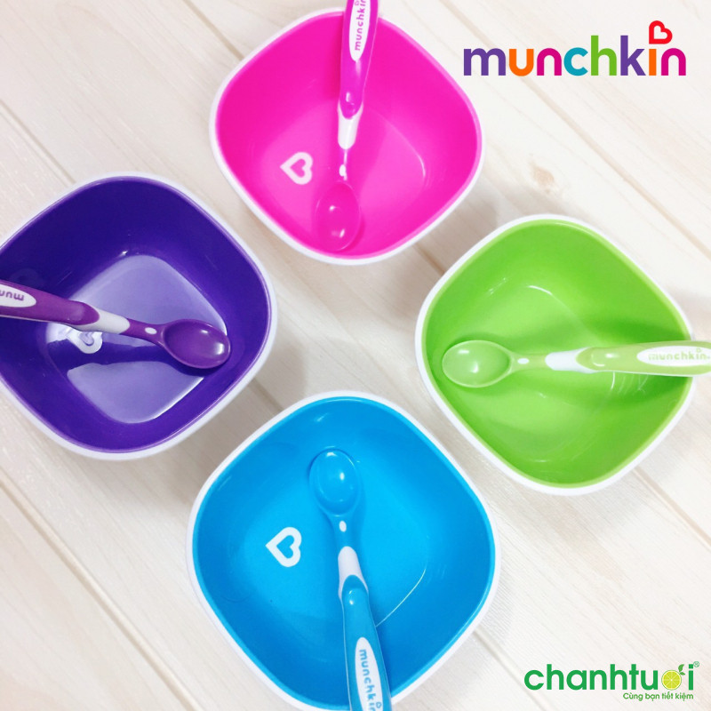 Combo Bát Thìa Ăn Dặm Munchkin