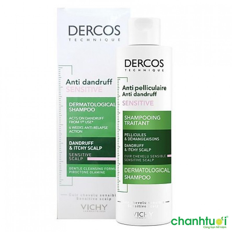 DẦU GỘI CHO TÓC DẦU DERCOS OIL CONTROL VICHY 200ml